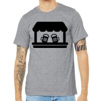 Unisex Heather CVC Short Sleeve Tee Thumbnail