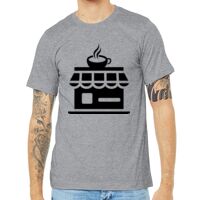 Unisex Heather CVC Short Sleeve Tee Thumbnail