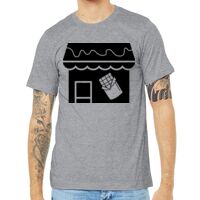 Unisex Heather CVC Short Sleeve Tee Thumbnail