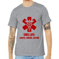 Unisex Heather CVC Short Sleeve Tee Thumbnail