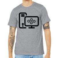Unisex Heather CVC Short Sleeve Tee Thumbnail