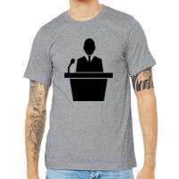 Unisex Heather CVC Short Sleeve Tee Thumbnail