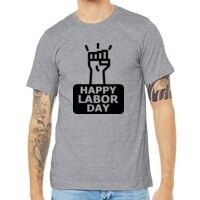 Unisex Heather CVC Short Sleeve Tee Thumbnail