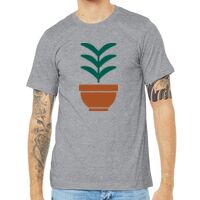 Unisex Heather CVC Short Sleeve Tee Thumbnail