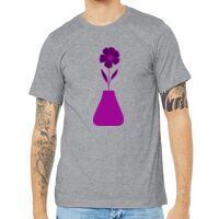 Unisex Heather CVC Short Sleeve Tee Thumbnail