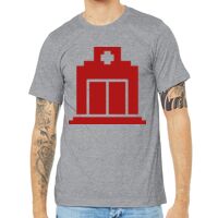 Unisex Heather CVC Short Sleeve Tee Thumbnail