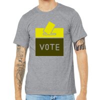 Unisex Heather CVC Short Sleeve Tee Thumbnail