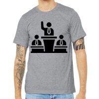 Unisex Heather CVC Short Sleeve Tee Thumbnail