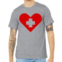 Unisex Heather CVC Short Sleeve Tee Thumbnail