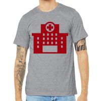 Unisex Heather CVC Short Sleeve Tee Thumbnail