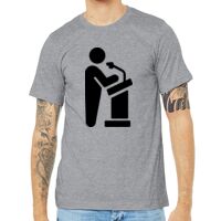 Unisex Heather CVC Short Sleeve Tee Thumbnail