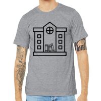 Unisex Heather CVC Short Sleeve Tee Thumbnail