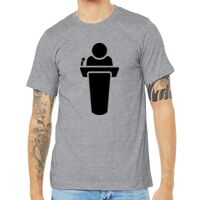 Unisex Heather CVC Short Sleeve Tee Thumbnail