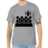 Unisex Heather CVC Short Sleeve Tee Thumbnail