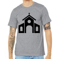 Unisex Heather CVC Short Sleeve Tee Thumbnail