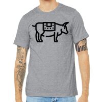 Unisex Heather CVC Short Sleeve Tee Thumbnail