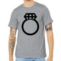 Unisex Heather CVC Short Sleeve Tee Thumbnail