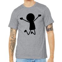 Unisex Heather CVC Short Sleeve Tee Thumbnail