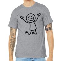 Unisex Heather CVC Short Sleeve Tee Thumbnail