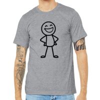 Unisex Heather CVC Short Sleeve Tee Thumbnail